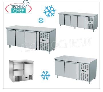 Tavoli refrigerati frigor/freezer Gastronorm 
