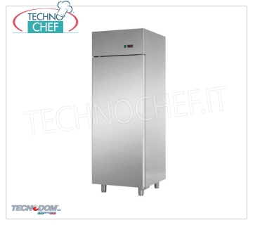 TECNODOM - Freezer-Freezer Cabinet 1 door, 700 l, PASTRY, Negative temperature Freezer-Freezer Cabinet 1 door, TECNODOM brand, with stainless steel structure, 700 lt capacity, low temperature -18°/-22°C, ventilated refrigeration, PASTRY Trays mm 600x400, V.230/1, Kw.0, 65, Weight 132 Kg, dim.mm.710x800x2030h