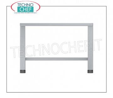 Support for superposition of stainless steel ovens on legs with lower shelf Support for overlapping 430 stainless steel ovens, on legs with lower shelf for Mod: TK-EKF311; TK-EKF364; TK-EKF411 and TK-EKF464, Weight Kg.45, dim.mm.785x670x541h