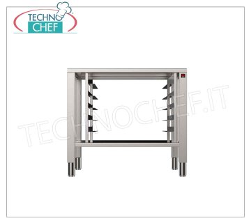 Fixed Table with Supports Fixed Table AISI 430 for Ovens 4,6,10 Trays, dim. mm 850x787x770h, Weight kg 35