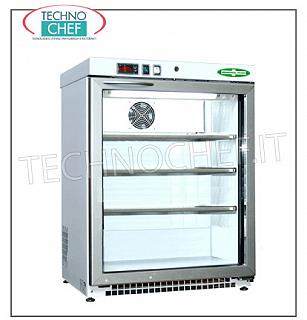 Pharmacy refrigerator, 1 door, lt.140 Refrigerator for medicines, 1 door, ventilated, temperature + 1 ° / + 15 ° C, lt. 140, structure in non-toxic white skinplate, V.230 / 1, kw 0,208, dimensions mm 670x645x1020h