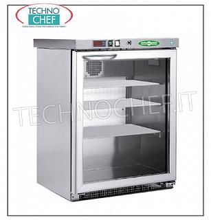 Pharmacy refrigerator, 1 door, lt.140 Refrigerator for medicines, 1 door, ventilated, temperature + 1 ° / + 15 ° C, lt. 140, structure in stainless steel AISI 304, V.230 / 1, kw 0,208, dimensions mm 630x567x838h
