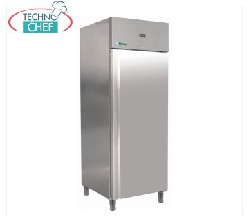 Forcar - Freezer-Freezer Cabinet 1 Door, Premium line, lt.560, Temp.-18°/-22°C, Ventilated, GN 2/1, Class B, mod.G-UGN650BT Freezer-Freezer Cabinet 1 Door, Premium line, lt.560, temp.-18°/-22°C, ventilated refrigeration, ECOLOGICAL in Class B, Gas R290, GN 2/1, V.230/1, Kw.0 ,38, Weight 125 Kg, dim.mm.740x875x2090h