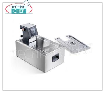STAINLESS STEEL GN 1/1 Gastro-Norm 1/1 stainless steel tank with lid, lt.27 capacity, Weight 11.5, dim.mm.565x360x230h