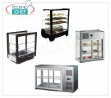 Refrigerated countertop display cases 