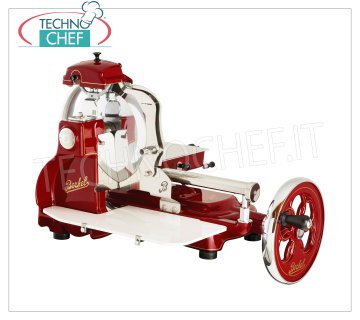 Berkel - FLYWHEEL SLICER B3, blade Ø 300 mm, Manual flywheel slicer, BERKEL brand, red color, with blade diameter mm.300, Weight 46 Kg, dim.mm.805x670x700h